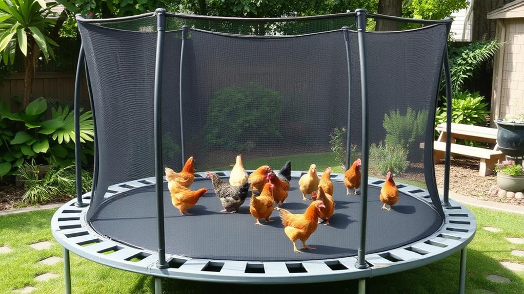 building backyard chicken enclosure