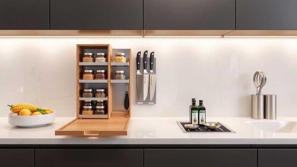 clever kitchen storage solution