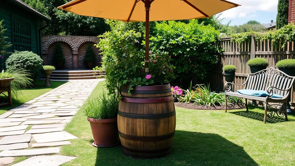 clever outdoor wine accessory