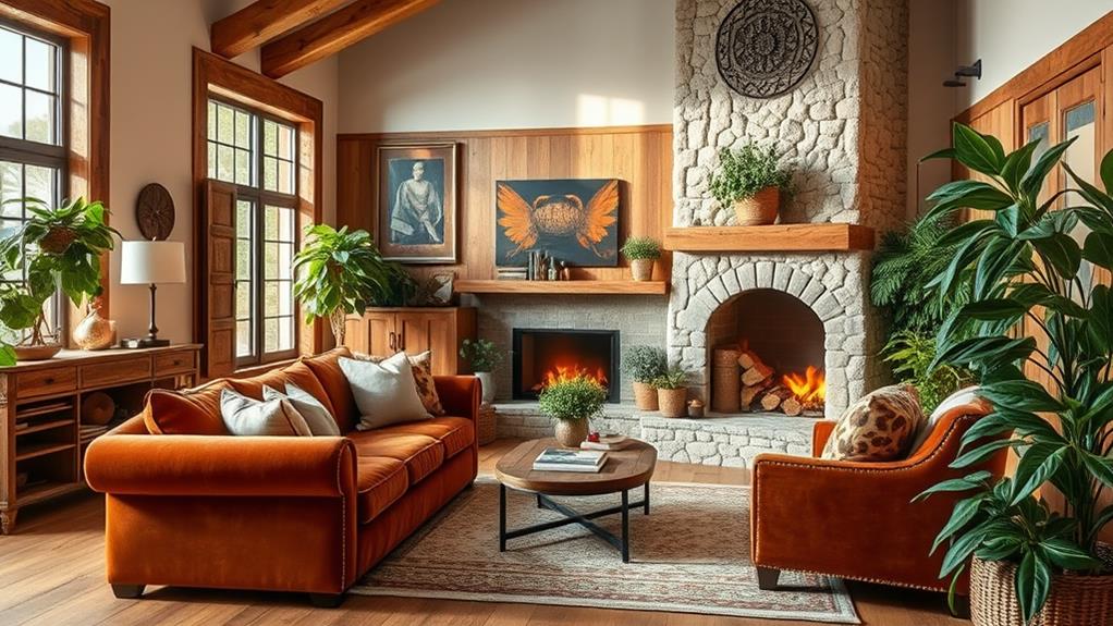 cozy vintage home decor