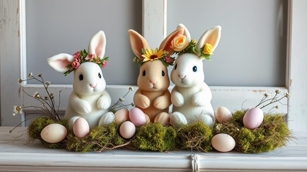 easter bunny home decor