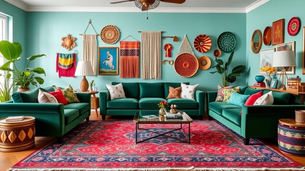 eclectic global decor style