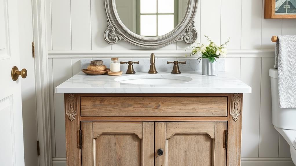 elegant bathroom countertop options