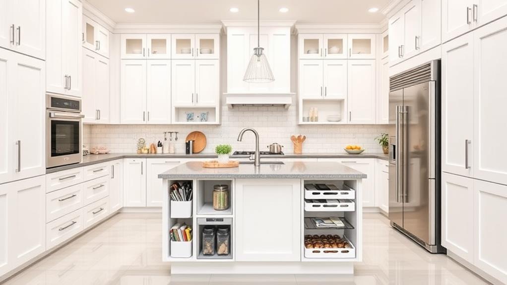 maximizing kitchen storage space