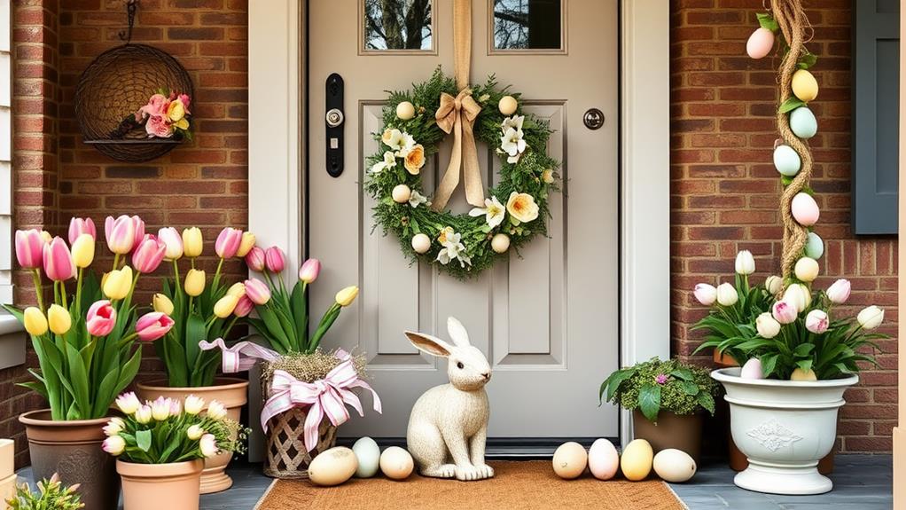 outdoor spring holiday decor