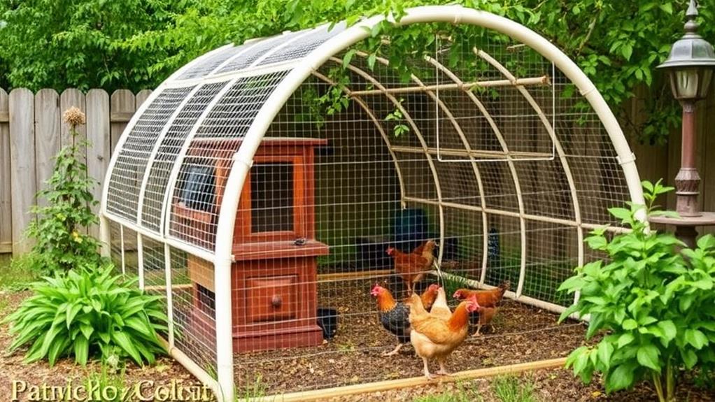 protective chicken enclosure design