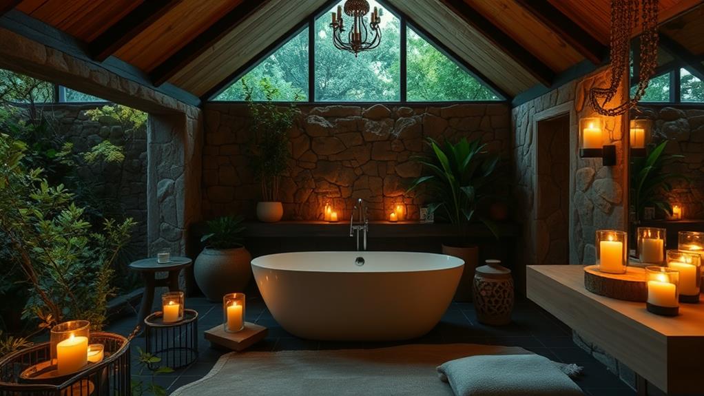 relaxing bathroom getaway spaces