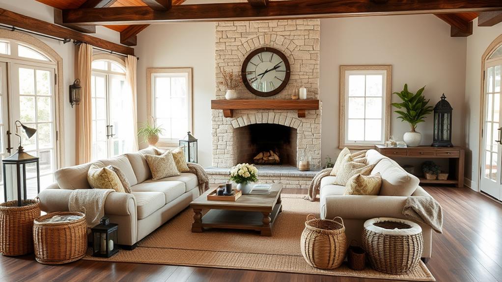 rustic charm meets simplicity