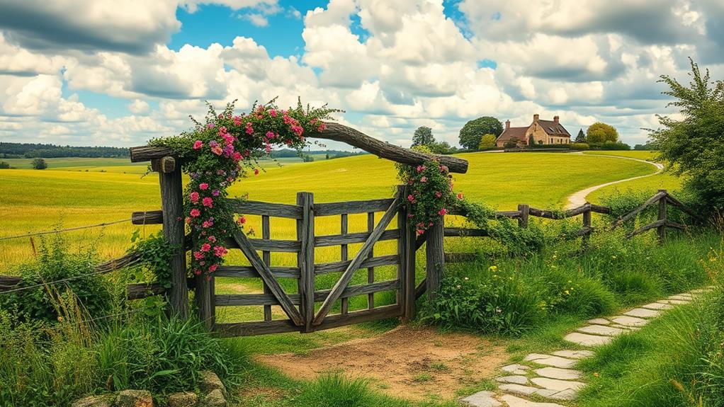 rustic country home welcome