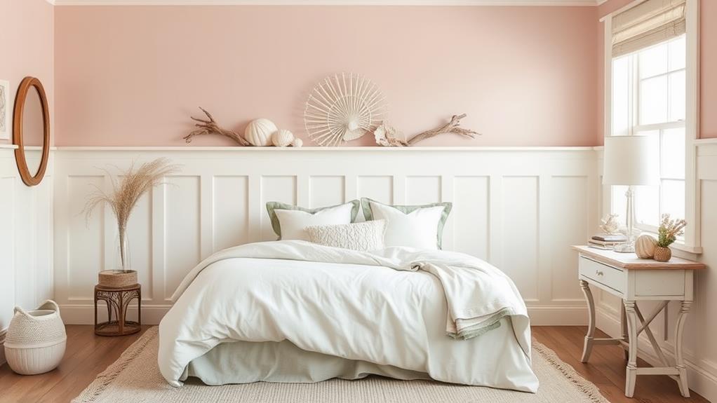 soft pink coastal retreat