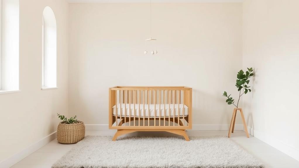 softly furnished baby space