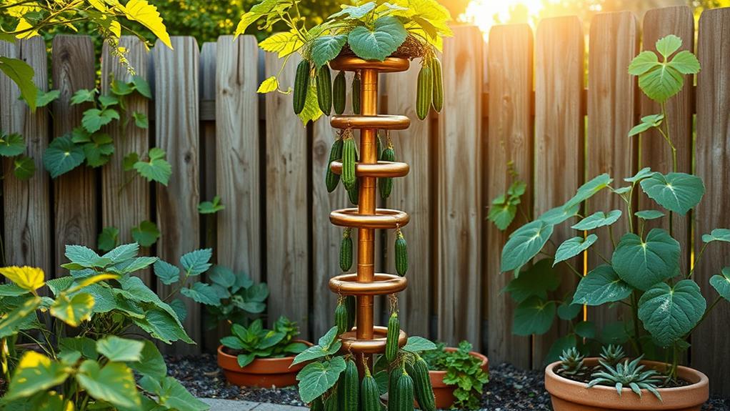 unique diy garden feature