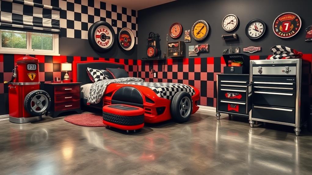 automotive enthusiast s dedicated workspace