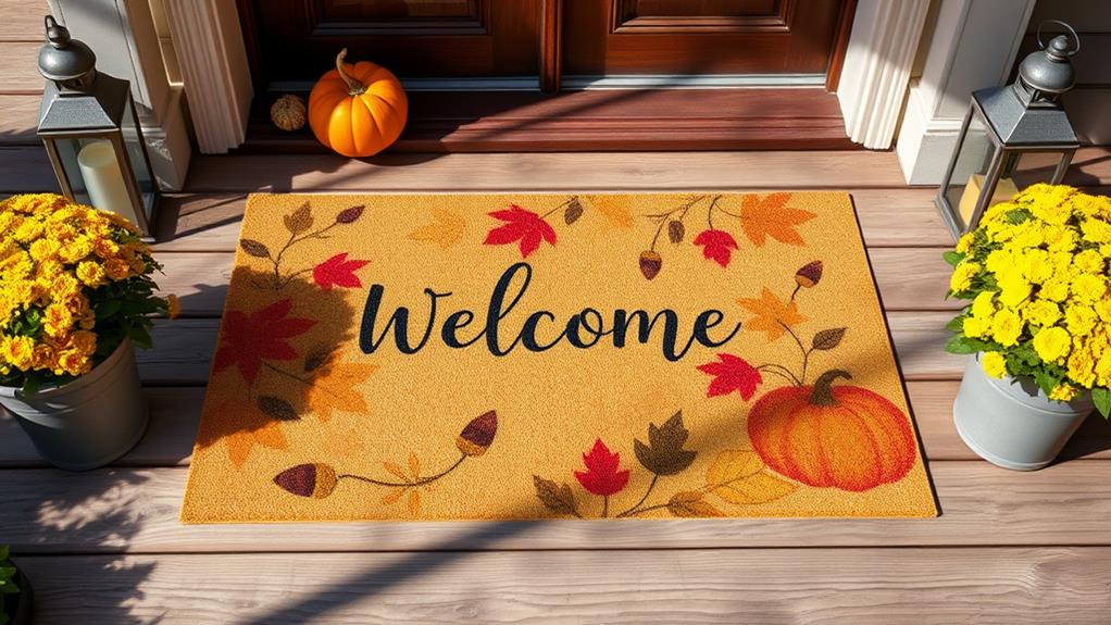 autumnal arrival announcement underfoot