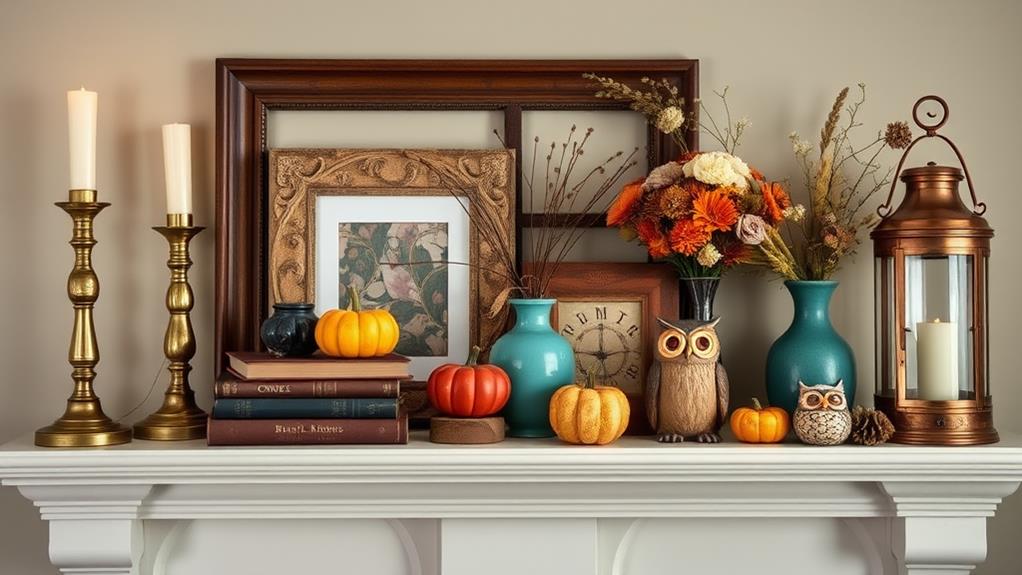 autumnal diverse curated decorative