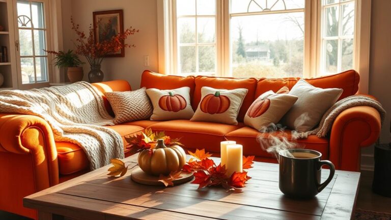 cozy autumn living room inspiration