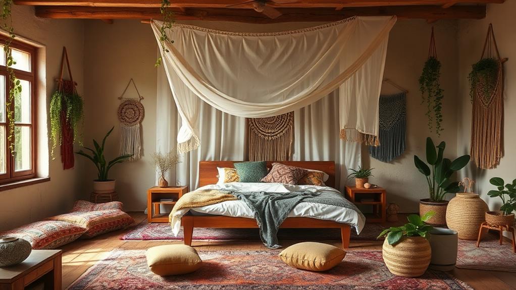 cozy canopy bed sanctuary