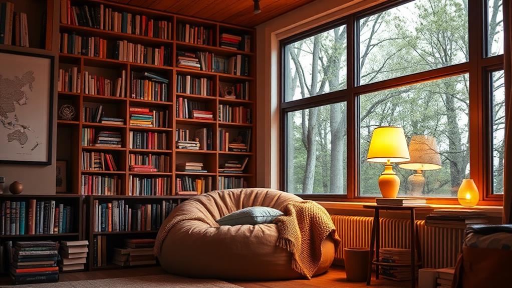 cozy intimate bookshop sanctuary