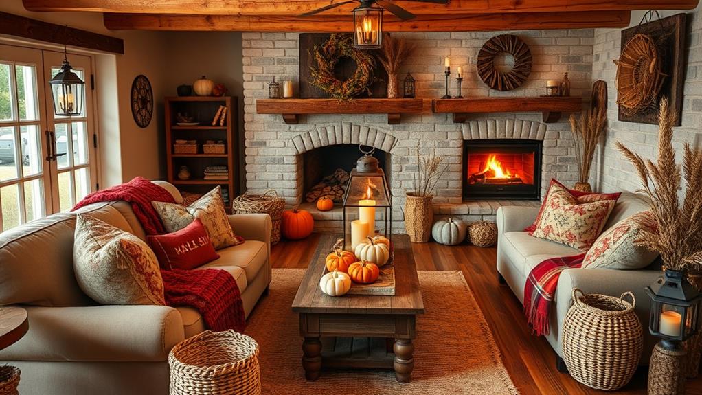 cozy textured living room