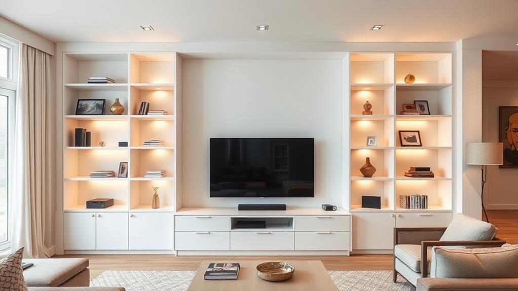 modular multifunctional tv storage unit