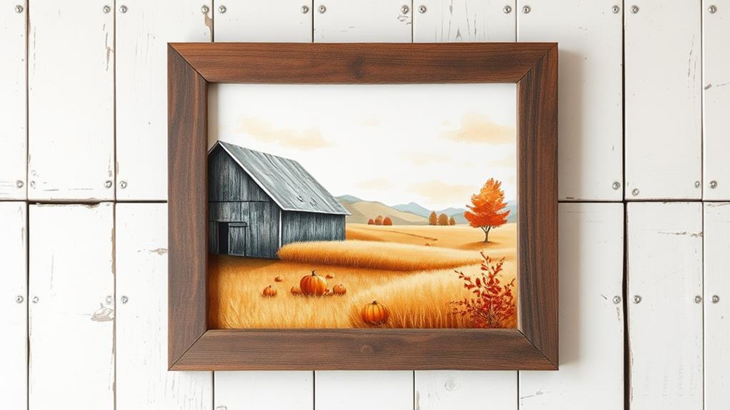 rustic homey farmhouse style wall decor