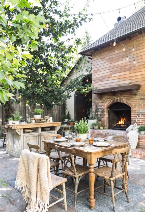 charming rustic outdoor retreat