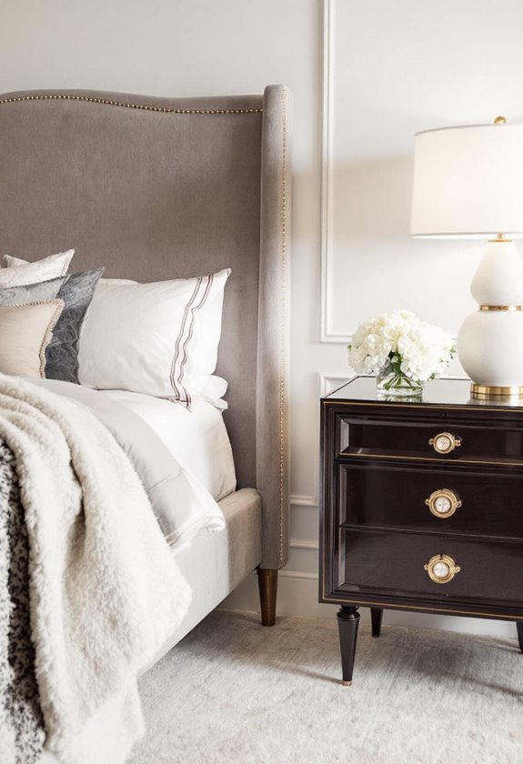 chic bedside furniture options