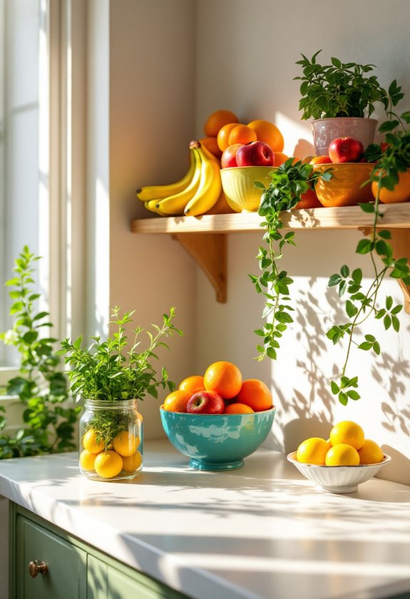 colorful seasonal fruit arrangements