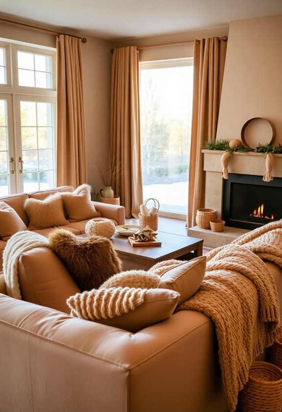 comforting neutral earthy inviting