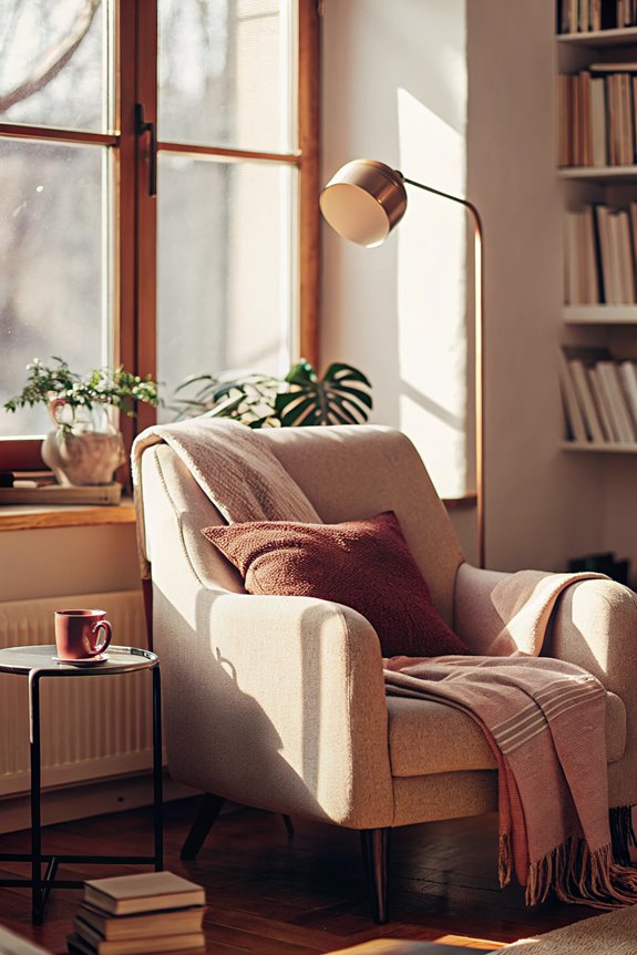 cozy corner for reading