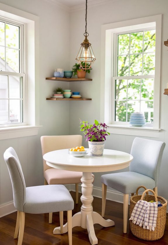 cozy morning dining space