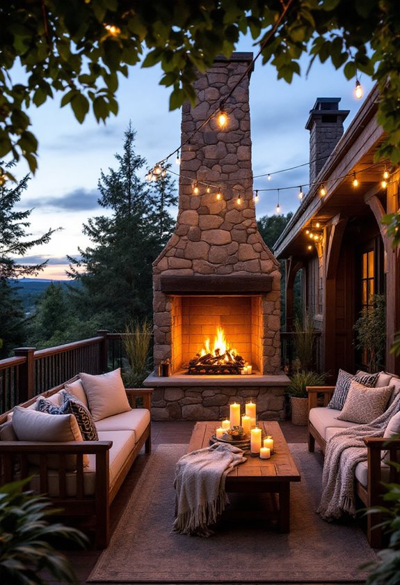 cozy outdoor elevated retreat