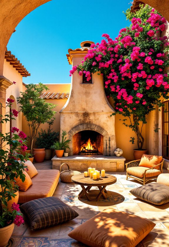 cozy outdoor warmth feature