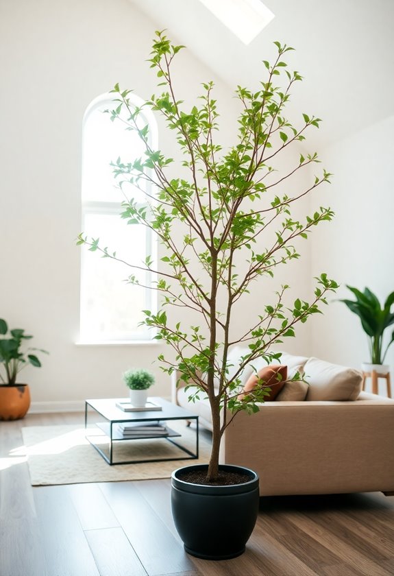 decorative potted tree ornament