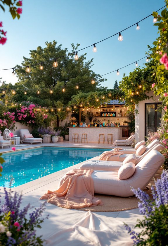 dreamy patio pool ideas