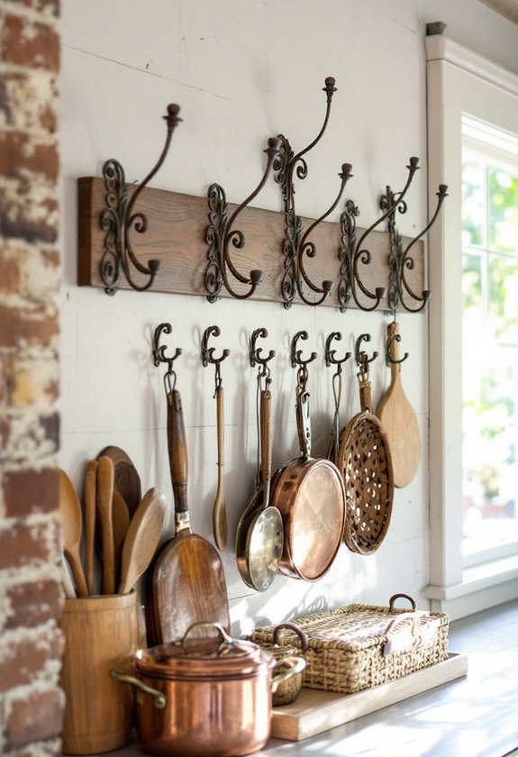 durable metal wall hooks