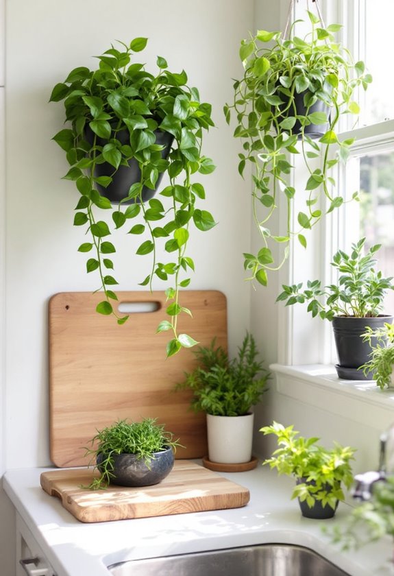 incorporate plants for greenery