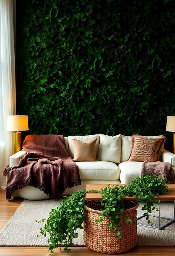 lush verdant wall decor