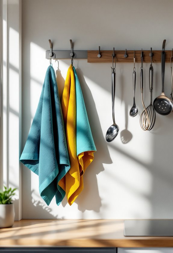 magnetic kitchen towels convenience