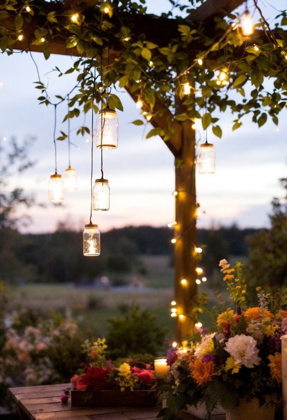 mason jar pendant lighting