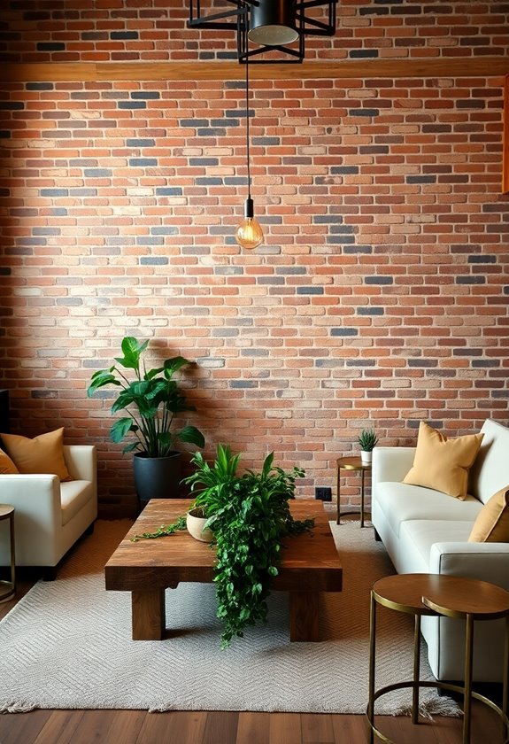 natural warm textured walls