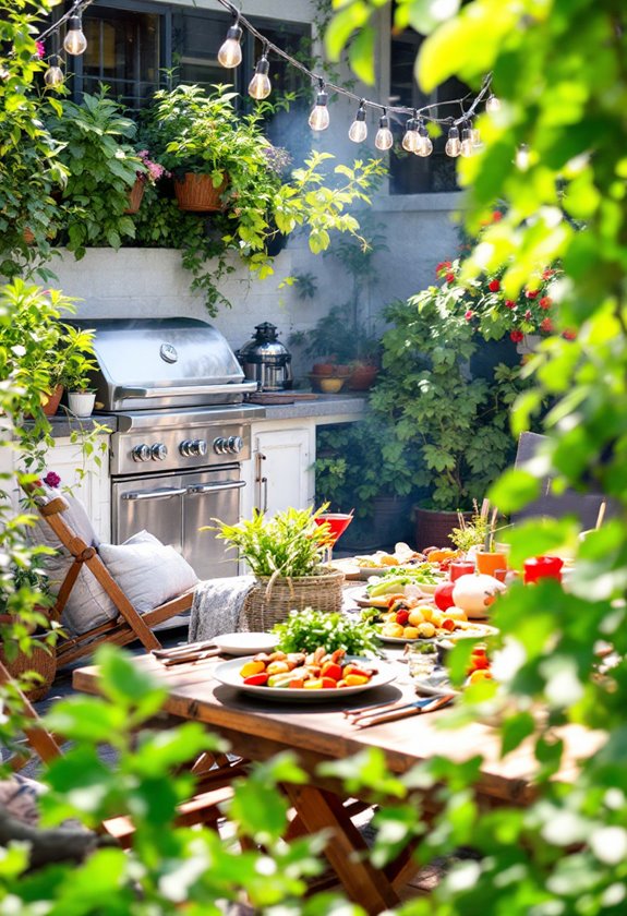 outdoor bbq patio ideas