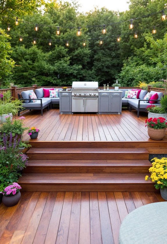 outdoor entertainment space design