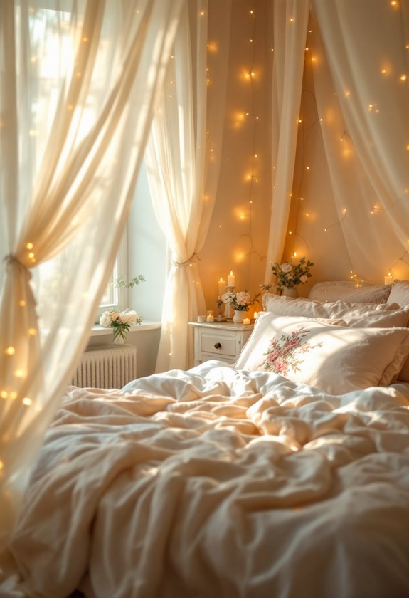 romantic soft lighting atmosphere