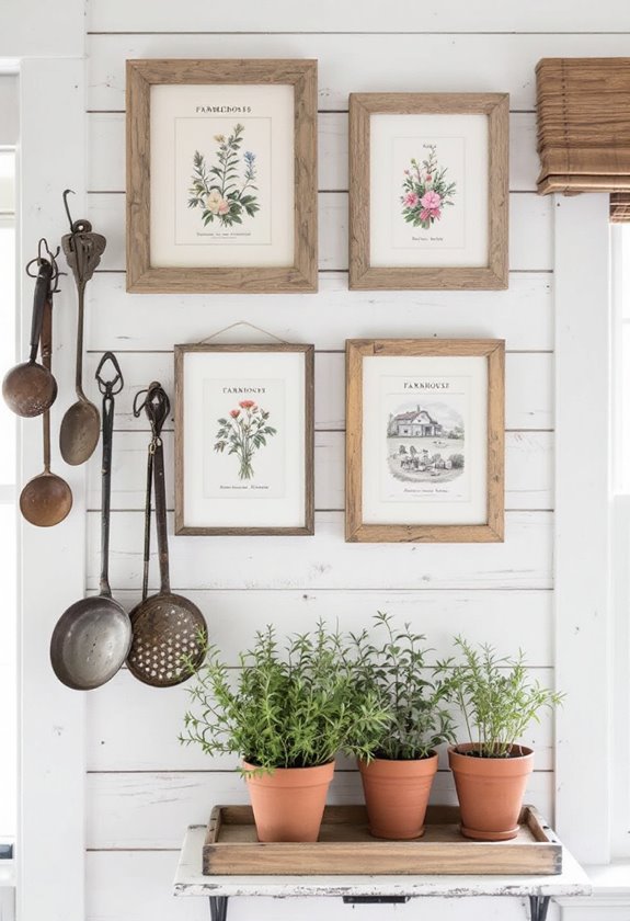 rustic artwork for decor