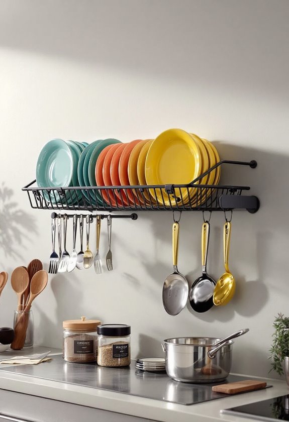 space saving kitchen organization solution