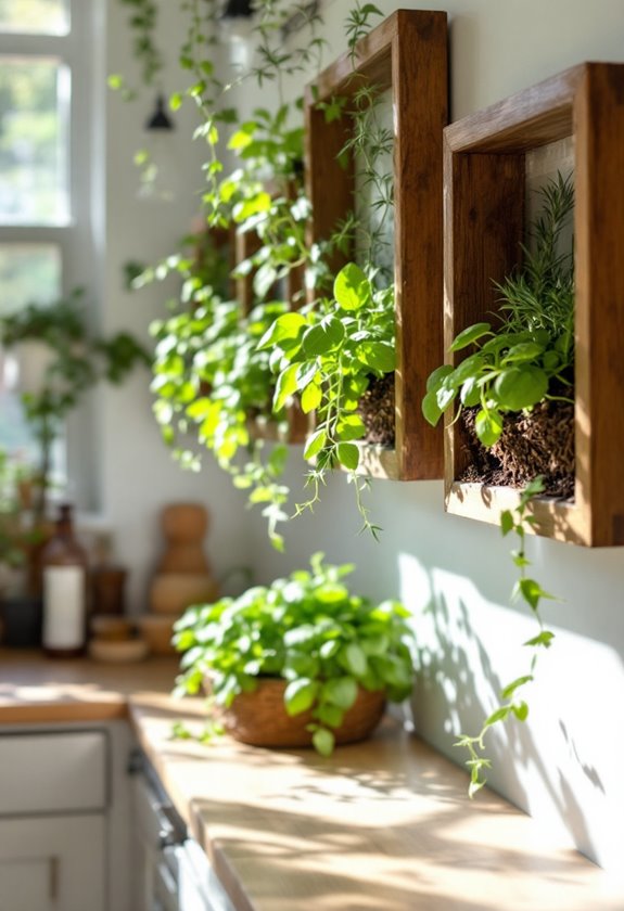 stylish indoor herb planters