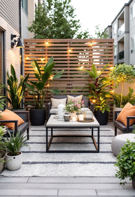 stylish outdoor privacy solutions