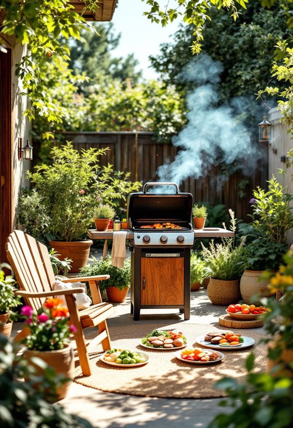 sustainable outdoor cooking methods