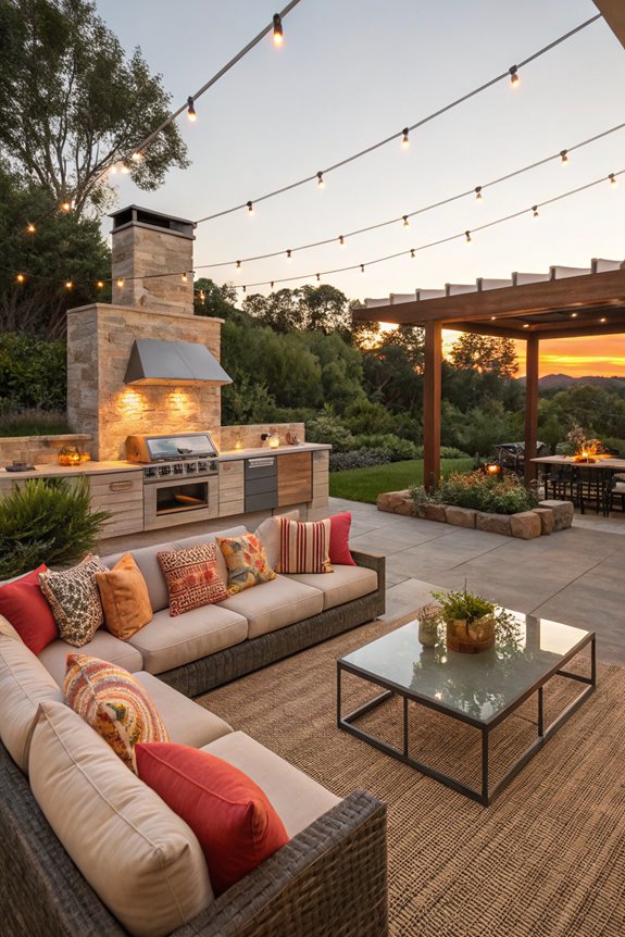 versatile outdoor living space